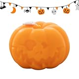 Candela A Forma di Da, Candela D Halloween, Bagliore Caldo Profumo Comfort per Decorazione Casa Cucina Centro Tavolo Camera Feste Celebrazioni