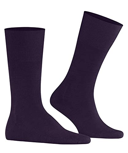 Image of FALKE Men's Airport Wool Dress Socks, Wine Berry, 9.5-10.5