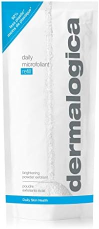 Dermalogica Daily Microfoliant (2.6 Fl Oz Refill Pack) Exfoliator Face Scrub Powder - Achieve Brighter, Smoother Skin daily with Papaya Enzyme and Salicylic Acid