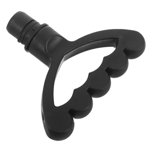 VILLFUL Cabezales de Masajeador Corporal Ergonómicos Curvos 2 Piezas Accesorios de Reemplazo para Masajeador de Percusión de Tejido Profundo Alivio Muscular en Gimnasio y Hogar