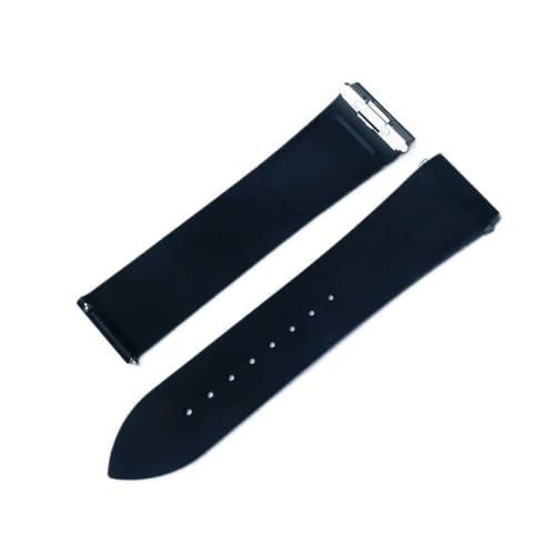 Bracelet FKM Cartier Santos évite la transpiration avec caoutchouc fluoré
