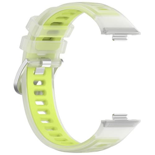 [Faygtni] HUAWEI�Ή��p Watch Fit5 Pro�Ή��p �����o���h �V���R���� �_�炩�� �y�� �ʋC ���t���ȒP 7�F�I�v�V���� �t�@�[�E�F�C�Ή��p Watch Fit 5�Ή��p �ւ��x���g �������̃O���[��