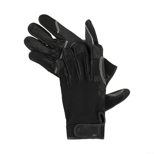 Gants de sport antidérapants en cuir de vache de protection contre les frottements