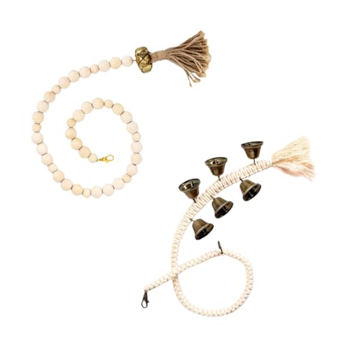 VICASKY 2Pcs Pet Doorbells Dog Training Bells with Indoor Dog Doorbell for Easy Communication for Potty Training and Pet Owners