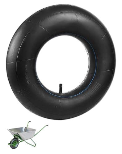 SOSALUK Chambre a Air 4.80 4.00-8 Valve Droite TR13 pour Brouette Chambre a air 4.80/4.00-8 Rechange Inner Tube