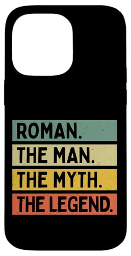Roman The Man The Myth The Legend�������Ȗ��� �X�}�z�P�[�X iPhone 14 Pro Max �p