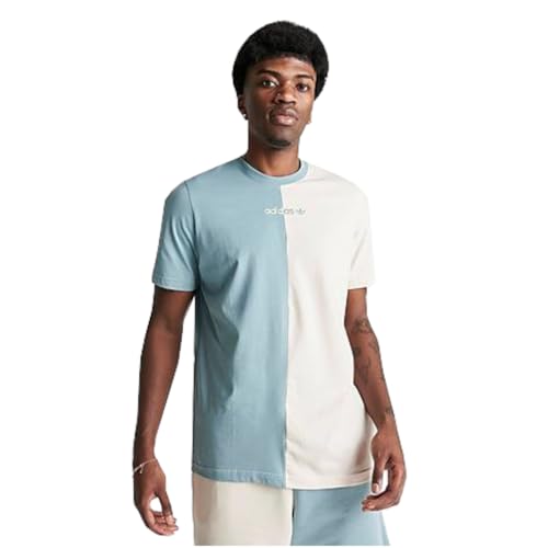 Amazon.com: adidas Men's Short-Sleeve Originals Color Split Tee/T