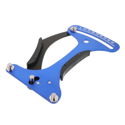 Happyyami Misuratore di Tensione per Raggi di Bicicletta Professionale Strumento Portatile Alluminio per Test della Tensione delle Ruote Accessorio per Mountain Bike e Bici da Strada