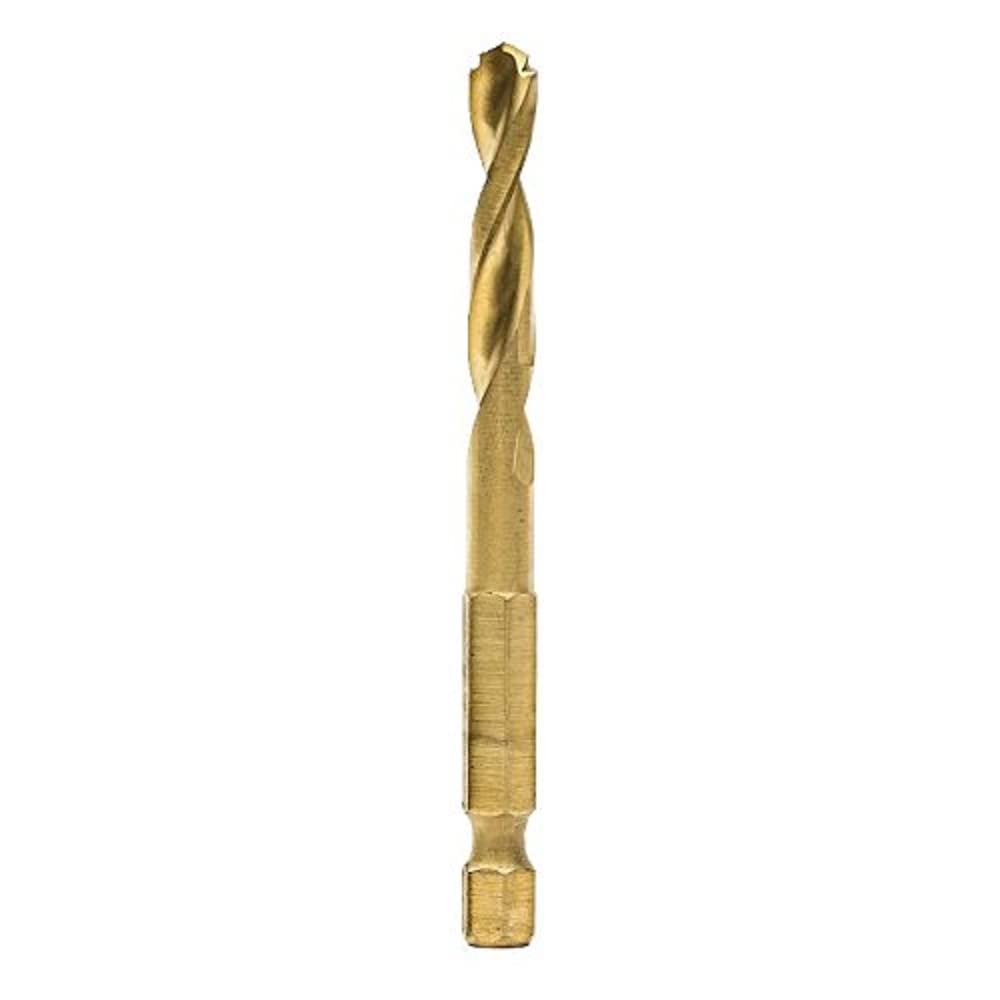 DEWALT DD5116 Impact Ready Titanium Nitride Coated Drill Bit, 1/4