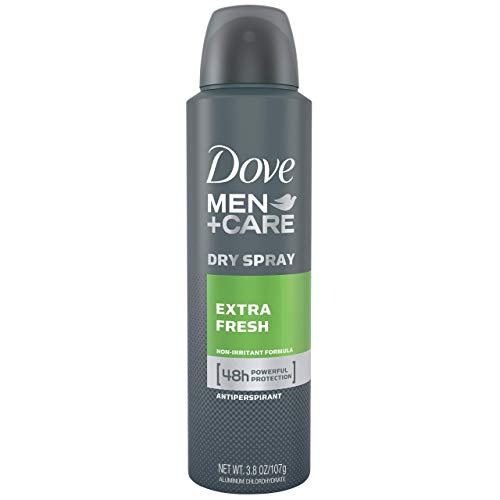 Dove Men + Care Dry Spray Antiperspirant Extra Fresh 3.8 oz (Pack of 7)