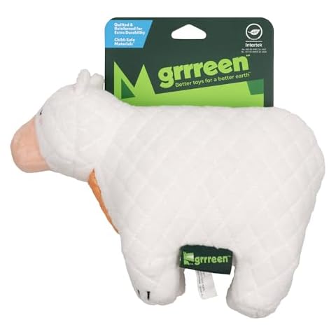 GRRREEN Arctic Collection Dog Toys | Jumbo Sized Penny The Polar Bear | Cute, Durable, & Sustainable Plush Chew Toys for Dogs | Made from Eco Friendly & Recycled Materials | Go Green! Cover