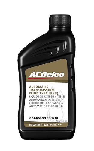 ACDelco Gold 10-9240 (88865544) Type III (H) Automatic Transmission Fluid - 1 qt (Pack of 12)