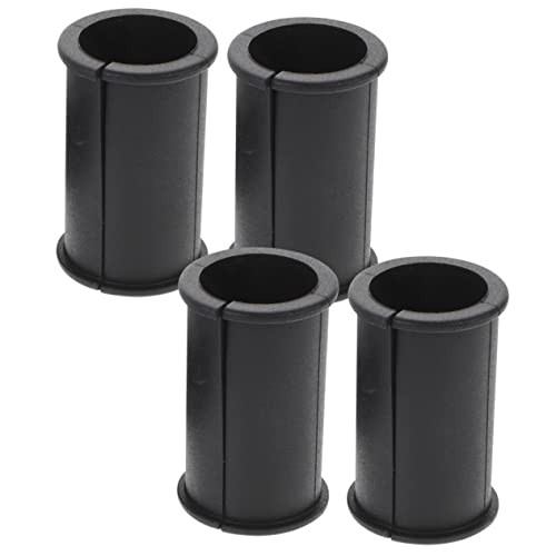 Happyyami 4Pcs Microphone Spacer Rubber Tube Washers for Stable Mounting Studio Office and Stage Durable Mic Sleeve Washers to Prevent Slipping and Enhance Performance