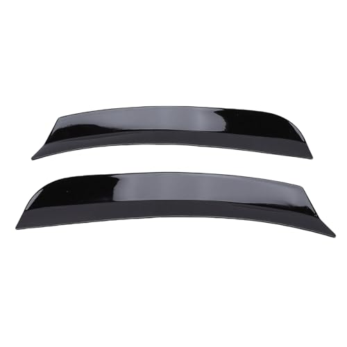 Becquet de toit noir brillant universel Ausla pour style sportif de voiture