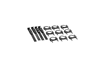 Truck Exhaust Kits- Cat-back 2.5" Dual Exhaust Kit with Side Exit No Tips