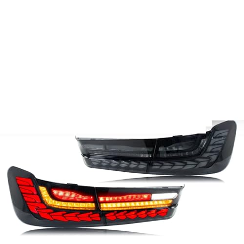 Feux arrière noirs LED G20 G80 avec bloc optique complet performant