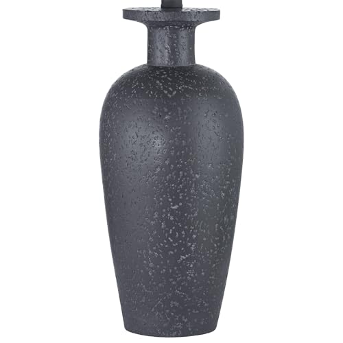 Lámparas de Mesa Rusticas 28" Set de 2 Gris Carbón miniatura 6