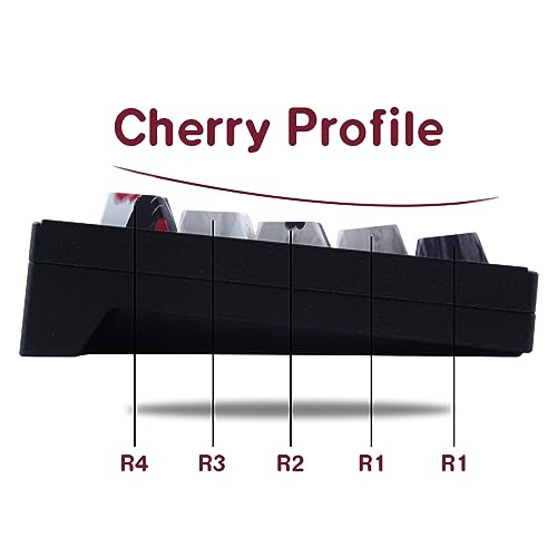 Miniatura 7 de Teclas Pbt Shine Through Keycaps Con Letras Laterales Impresas Personalizadas, 135 Teclas Para Diseño Iso Reino Unido, Interruptores Mecánicos Cherry Mx Perfil De Cereza