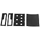 RC Reparaturstation, Aluminiumlegierung RC Car Work Stand RC Car Repair Work Stand für 1/8 für 1/10 RC Truck Scales(Schwarz) Automodellzubehör Modellspielzeug