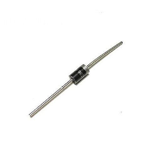 5X Diodo 1N5408-DIO20: Raddrizzatore THT 1kV 3A Confezione: Ammo Pack DO201 DIO