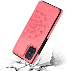 Miniatura 6 de ACXLIFE Funda para Galaxy A51 5G A51 5G Tarjeta de crédito Funda protectora con ranura para tarjeta y funda de cuero delgada para Samsung A51 5G