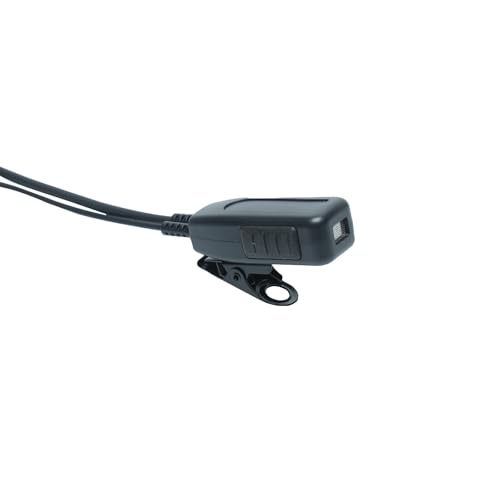 Auricular Walkie Talkie micro PTT forma C para Baofeng UV82 Kenwood Protalk Retevis RT21 6