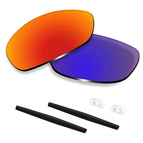 Image of Polarized Replacement Lenses & Rubber Kits Compatible with Oakley Whisker