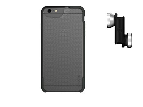 olloclip 4-in-1 Photo Lens + olloCase for iPhone 6/6s Plus - Lens: Silver/Black - Case: Matte Clear/Dark Gray OC-0000115-EU olloclip 4-in-1 Photo Lens + olloCase for iPhone 6/6s Plus - Lens: Silver/Black - Case: Matte Clear/Dark Gray OC-0000115-EU