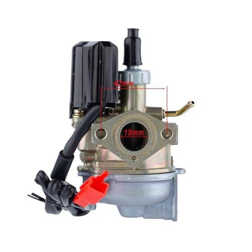 ZZQFJLAD Motorcycle CARBURETOR For SA50 SK50 17MM DI90 19MM AF18 DI50 2 Stroke(19mm)