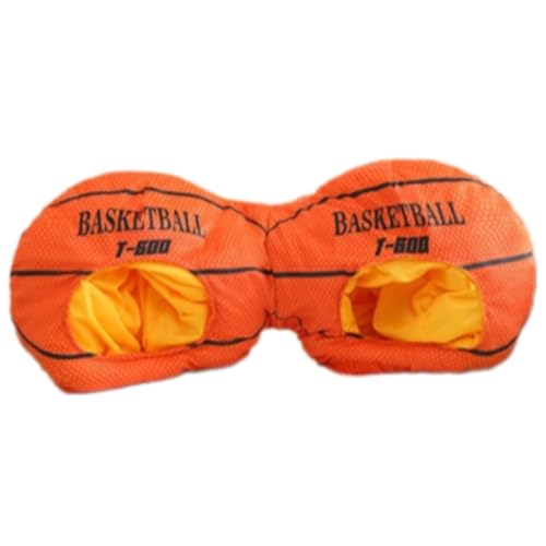 Chapeau amusant à double tête de basket-ball contre la chaleur