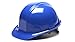 Pyramex Blue Cap Style 4 Point Snap Lock Suspension Hard Hat
