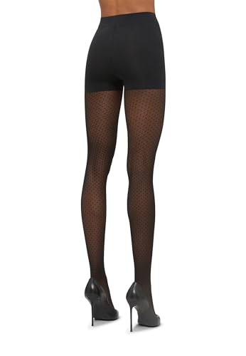 Image of Wolford Control Dots Sheer Tights 20 Denier For Women Pantyhose with Shaping Effect Stylish & Comfortable for All Occasions