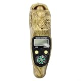 Digitaler Gebetsperlenzähler, Holzmaserung, Meditationszähler, tragbarer elektronischer Handklicker mit LCD-Display für katholische buddhistische Chanten und Stressabbau (Pfirsichholz)