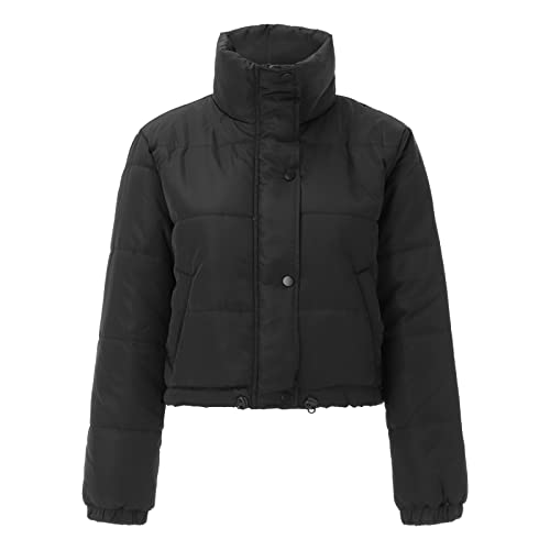 Veste pain de coton femme col montant pour ne plus avoir froid cet hiver au quotidien