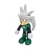 Sonic The Hedgehog DC Comics Sonic as The Flash and Silver as Green Lantern 9” Plush 2-Pack