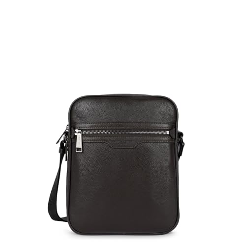 Bolso para hombre de la firma Lancaster Milano Gentlemen en elegante color marrón