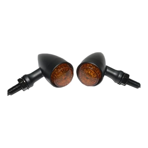Clignotant pour moto feu de stop LED ambre indicateur aluminium 10mm