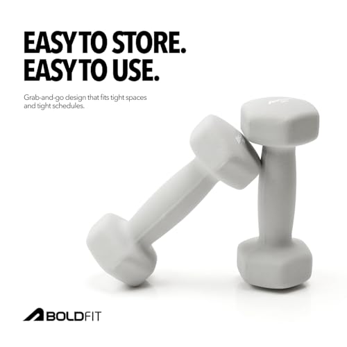 Image of Boldfit Adjustable Dumbbell Set for Men & Women,Rubber Coated Dumbbells with Anti-Slip Steel Handle,Compact, Space-Saving Home Gym Equipment for Strength Training & Weightlifting Full Body Workouts