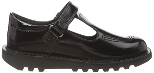 Kickers Girls Kick T Vel Durable School Uniform Shoe School Uniform Shoe4