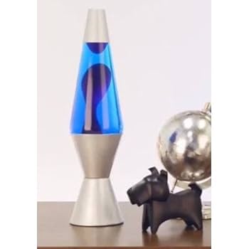 【アンティーク】ラバライト ランプ 青×白（本体:シルバー）限定Camel Amazon.co.jp : 米国LAVA社製ラバライト[2118] ラバライト Lava