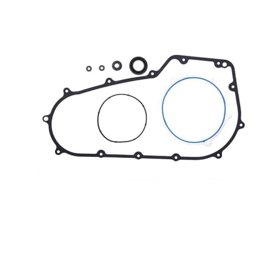 Motorcycle Engine Primary Cover Clutch Gasket 60547-06 Compatible with Blackline Ocia Low Rider Fat Bob Ccalculator Softail Springer Installation