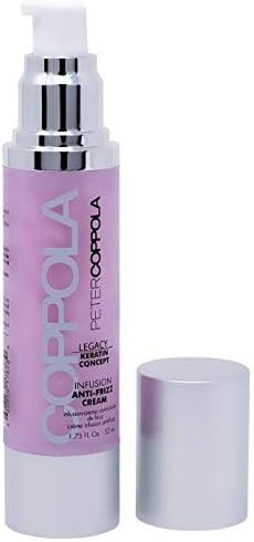 PETER COPPOLA Infusion Anti Frizz Cream - Leave In Cream for Frizzy Hair - Styling Cream for Smooth Hair - 1.7 Oz