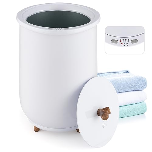 RELAX4LIFE Chauffe-Serviettes Esthetique 20L avec Température Réglable, Affichage LED, Minuterie,