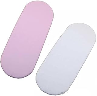 Fitted Cotton Moses Basket Sheets - Pack of 2 White