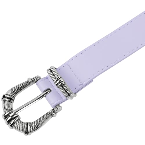 Women's Belts Personality Buckle Popular Fashion Versatile Decorative Belt for Dresses Blouse2