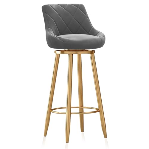 Tabouret de bar pivotant ergonomique contre le mal de dos autour de l'îlot