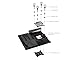 Bykski CPU-XPR-C-I High-Efficiency CPU Water Cooling Block - Featuring High Flow Optimized 0.2mm Fins - Clean Design - for Intel LGA 1200/1700-115x - 2011/2066 - Black