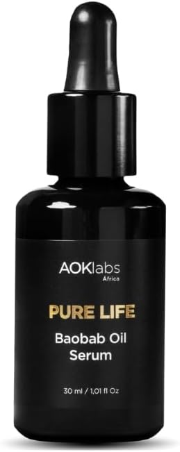 Baobab Oil Day and Night Facial Serum I Powerful Anti-Aging Serum, verrijkt met vitamines voor de dagelijkse verzorging van alle huidtypes I Regenereert, hydrateert en voedt je huid I 30 ml