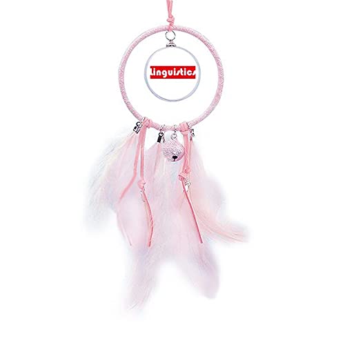 Dream Catcher Rouge et Petite Cloche Suspendue Décor de Chambre