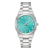 Bulova Unisex Analogico Quarzo Orologio con Bracciale 96P243 Bracciale, Bracciale